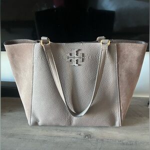 Suede Tory Burch tote